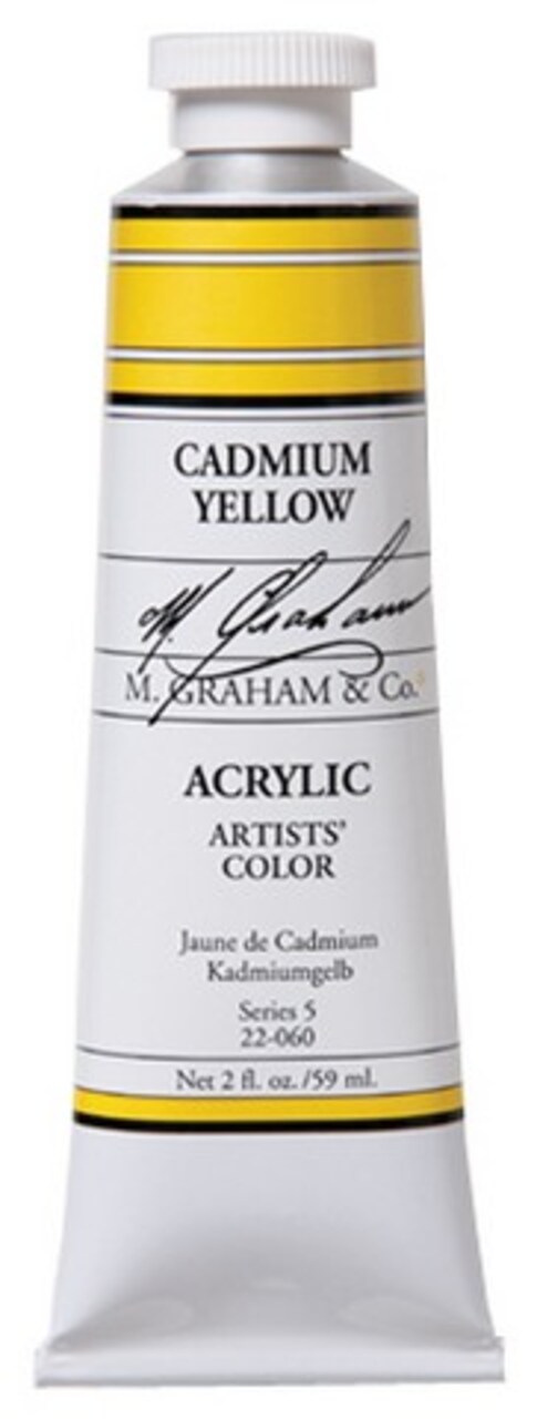 M Graham Cadmium Yellow 150Ml Tube Acrylic